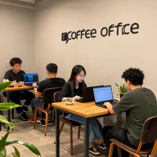 Coffee Office CyberCafé: O Seu Refúgio de Café e Conexão