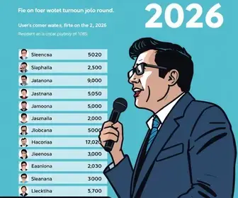 Eleições 2026: quem foi mais votado em João Pessoa (PB) no 1º turno Eleições 2026