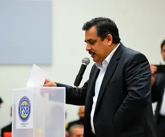 João Azevêdo (PSB) vota em João Pessoa